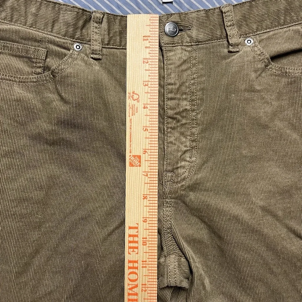 Peter Millar Pants Mens 36x31 Brown Superior Soft Corduroy 5-Pocket Stretch